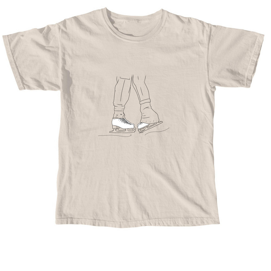 Sapphic Skaters <3, a Ivory Comfort Colors Unisex Tee