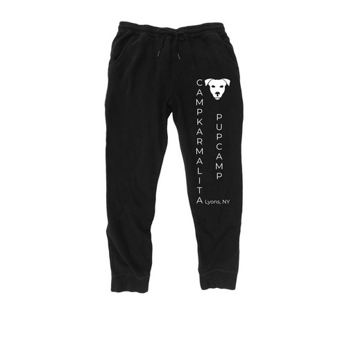 Camp karmalita&nbsp;, a Black Midweight Fleece Joggers