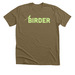 Birder, a Heather Olive Premium Unisex Tee