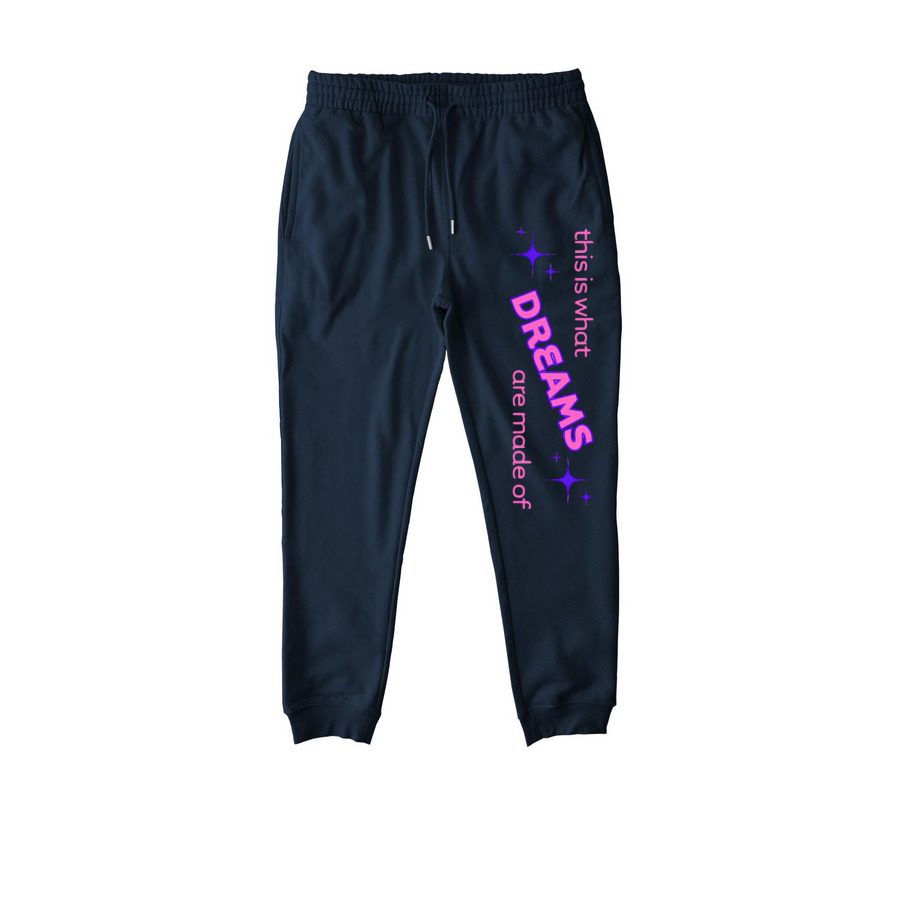 This Is What Dreams Are Made Of, a French Navy Stanley/Stella Unisex Flyer Jogger
