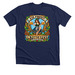 Adam's Shirt, a Solid Navy Blend Premium Unisex Tee