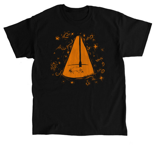 Amberglow Album Cover Tee, a Black Classic Unisex Tee