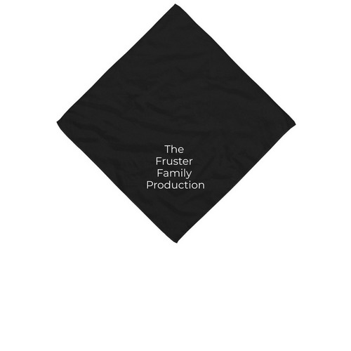 The Fruster Family&nbsp;, a Black Cotton Bandana