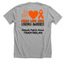 Moms Favorite PLC, a Athletic Heather Premium Unisex Tee (back-view)