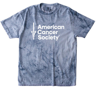 Fighting Cancer in Full Color, a Ocean Comfort Colors Colorblast Tee