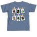 Indy 2025 General Members, a Blue Jean Comfort Colors Unisex Tee (back-view)