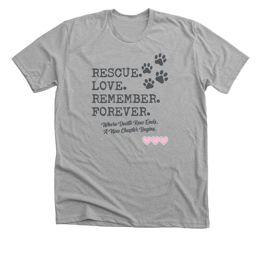 One By One Final Sale, a Athletic Heather Premium Unisex Tee