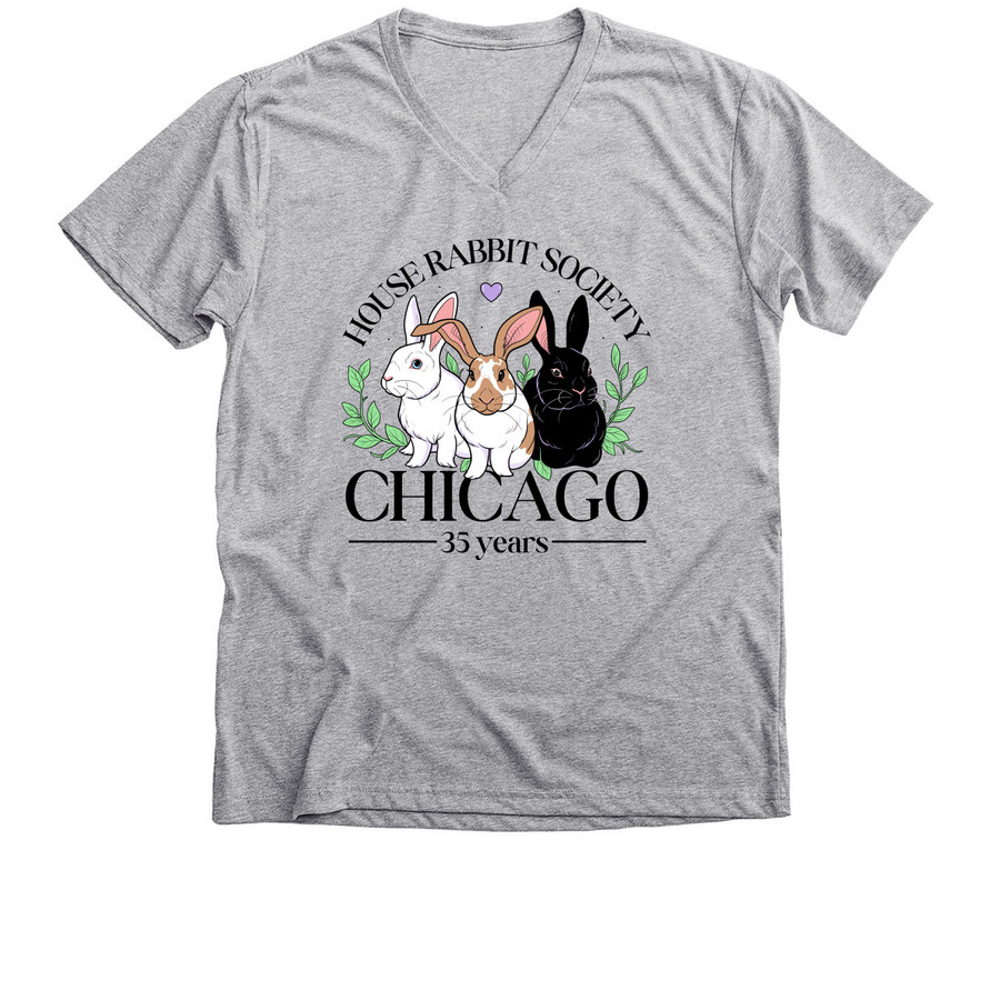 35th Anniversary, a Athletic Heather Premium V-Neck Tee