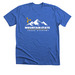 Mountain State Cheer Academy, a Heather True Royal Premium Unisex Tee