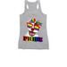 Pitties for Pride!, a Athletic Heather Women's Racerback