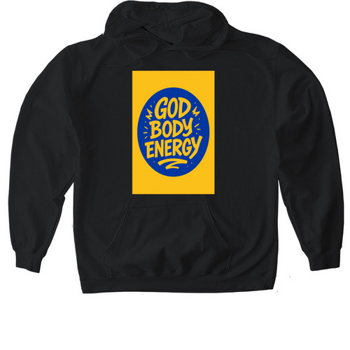 Spiritual swag.&nbsp;, a Black Gildan Softstyle Pullover Hoodie