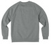 Main St. Books Monroe, a Aluminum Grey Heather Allmade Organic CVC Crewneck Sweatshirt (back-view)
