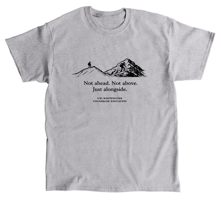Just Alongside, a Sport Grey Classic Unisex Tee
