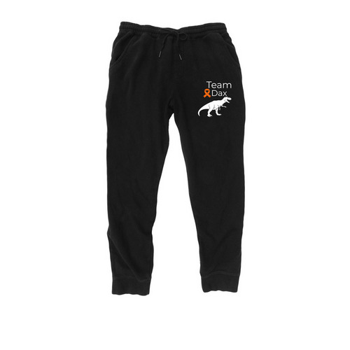 Team Dax pants&nbsp;, a Black Midweight Fleece Joggers