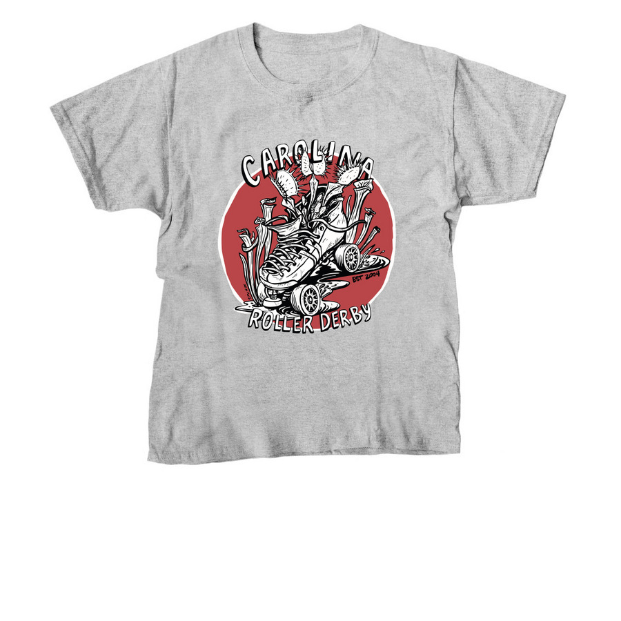 Red skate swamp, a Sport Grey Youth Unisex Tee
