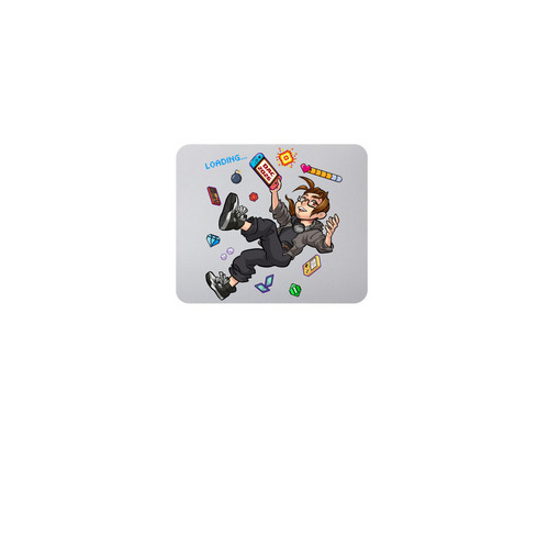 DAC Taro Gaming Mousepad, a White Full Color Mouse Pad