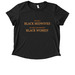 Protect, a Space Black Allmade Eco Triblend Women?s Scoop Neck Tee