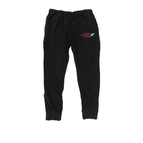 Optimized Joggers, a Black Midweight Fleece Joggers