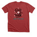 Lovetoteach, a Heather Canvas Red Premium Unisex Tee