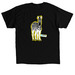 Yellow Fellow&nbsp;, a Black Classic Unisex Tee (back-view)