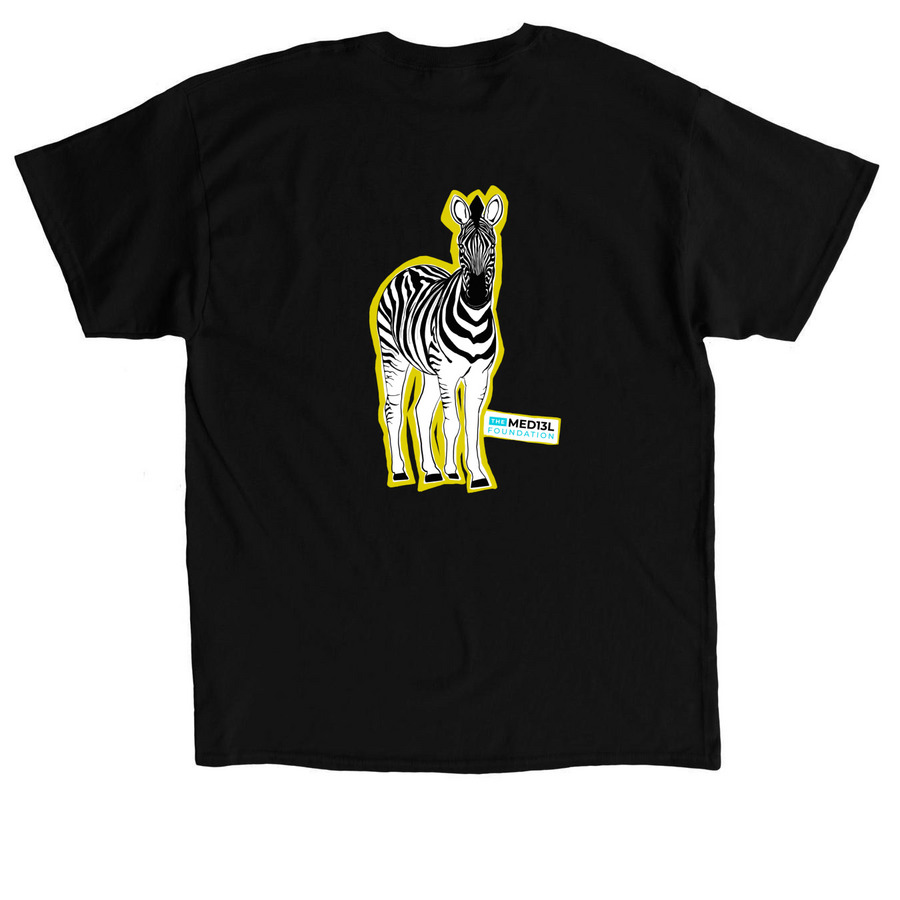 Yellow Fellow&nbsp;, a Black Classic Unisex Tee (back-view)