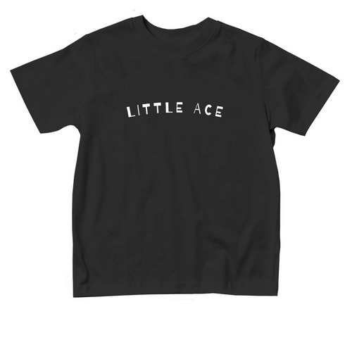 Little Ace Toddler - Spade, a Black Toddler Tee