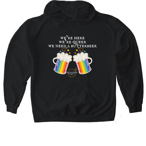 Pride (family friendly edition), a Black Gildan Softstyle Pullover Hoodie
