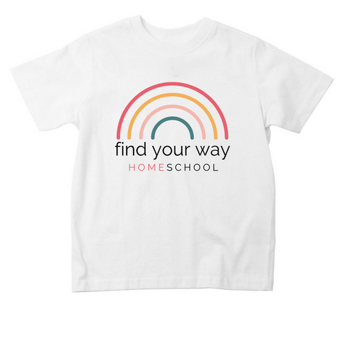 Find Your Way Toddler Tee, a White Toddler Tee