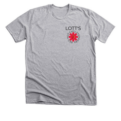 Lott's Red Hot Chili Steppers, a Athletic Heather Premium Unisex Tee