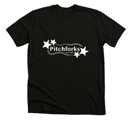 ASU Pitchforks Fall Merch '25 (white logo)&nbsp;, a Solid Black Blend Premium Unisex Tee