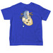 Owen Strong toddler shirt, a Royal Blue Toddler Tee (back-view)