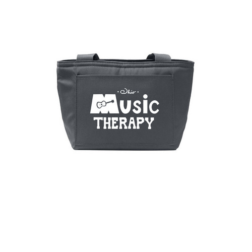 Ohio Music Therapy Lunch Box, a Grey Steel Insulated Lunch Tote