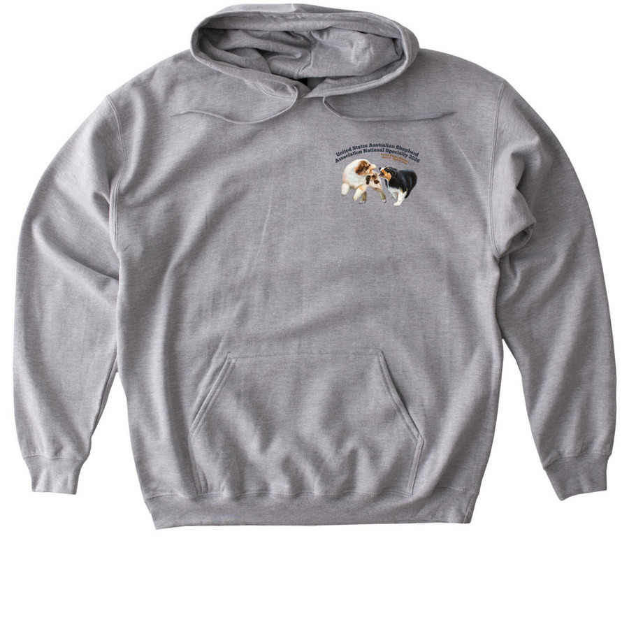 2026 USASA Merchandise, a Sport Grey Gildan Softstyle Pullover Hoodie