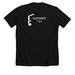 Dear Cancer: My Story, a Solid Black Blend Premium Unisex Tee (back-view)