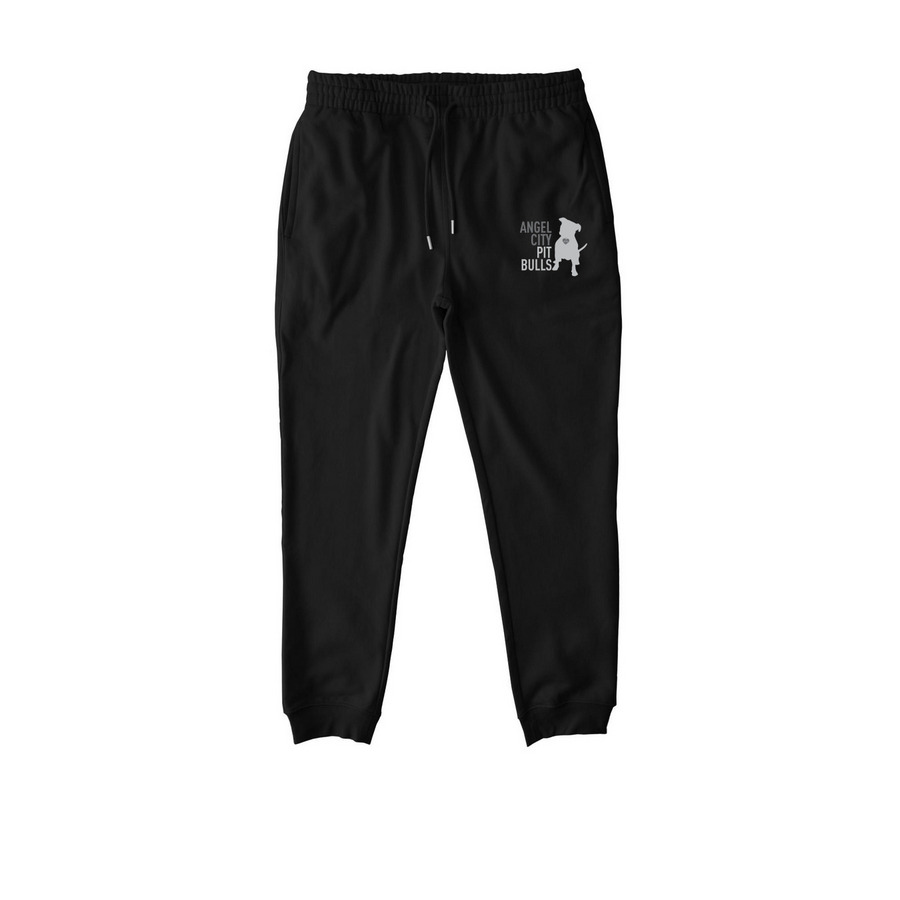 Angel City Pit Bulls Joggers, a Black Stanley/Stella Unisex Flyer Jogger