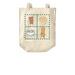 Rubato Tote, a Natural Over-the-Shoulder Shopping Tote Bag