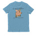 No One Is Illegal, a Arctic Blue Allmade Organic Cotton Unisex Tee