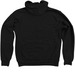 Annex Teen Clinic (Zip Ups), a Black Zip Up Hoodie (back-view)