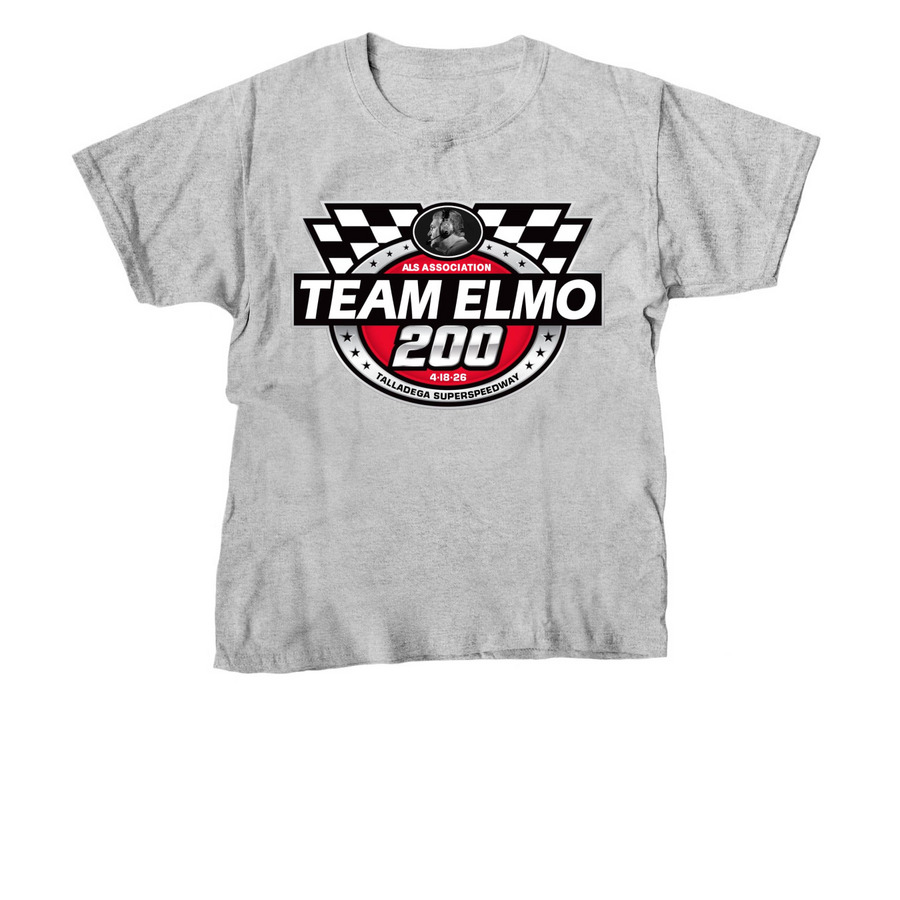 2026 Team Elmo 200, a Sport Grey Youth Unisex Tee
