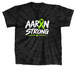 Aaron Strong, a Black Classic Tie Dye Tee