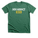 The Sox Addict Greenie T, a Heather Grass Green Premium Unisex Tee