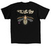 Firefly Front/Back, a Black Classic Unisex Tee (back-view)