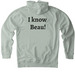 Beau's Buddies, a Dusty Sage Heavyweight Pullover Hoodie (back-view)