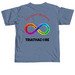 Inclusion matters.&nbsp;, a Blue Jean Comfort Colors Unisex Tee (back-view)