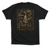 JRD ANM Printed #3, a Vintage Black Premium Cotton Tee (back-view)