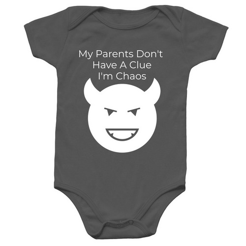 Are You Ready?, a Charcoal Infant Onesie