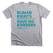 Human Rights Have No Borders | CGRS, a Athletic Heather Premium Unisex Tee