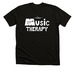 Ohio Music Therapy T-Shirt, a Black Heather Premium Unisex Tee