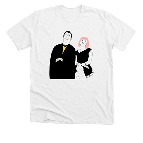 Lost in Translation, a Solid White Blend Premium Unisex Tee
