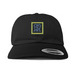 Throwback Logo Hats, a Black Printed Classic Baseball Cap